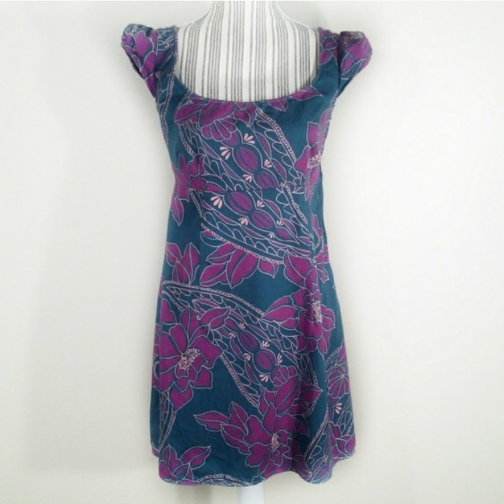 Urban outfitters silence+noise flower dress size 0